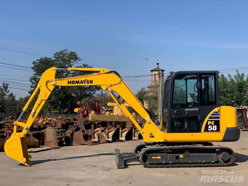 Komatsu PC58-8 Mini rýpadlá < 7t