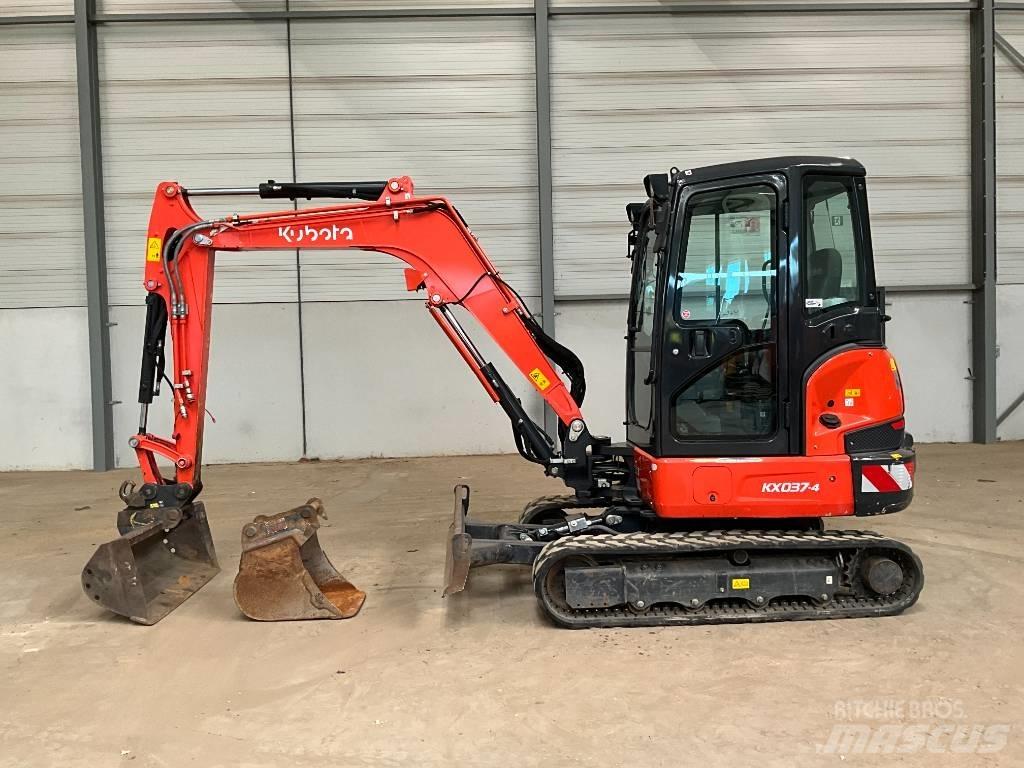 Kubota KX 037-4 Mini rýpadlá < 7t