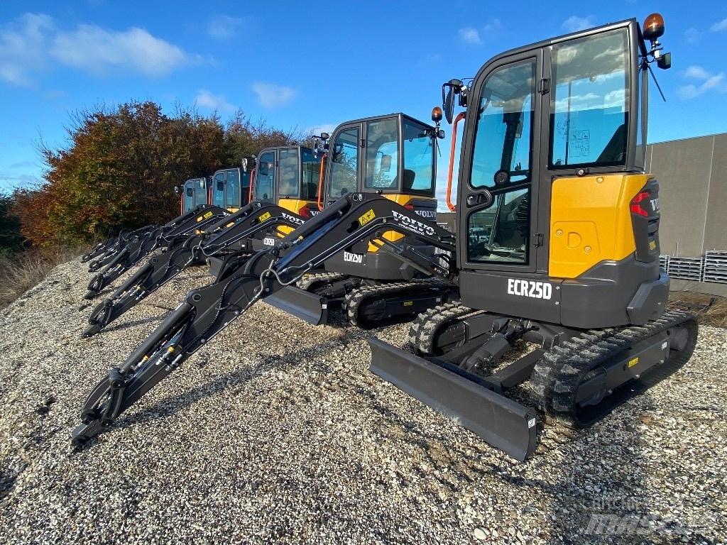 Volvo ECR 25 D Mini rýpadlá < 7t
