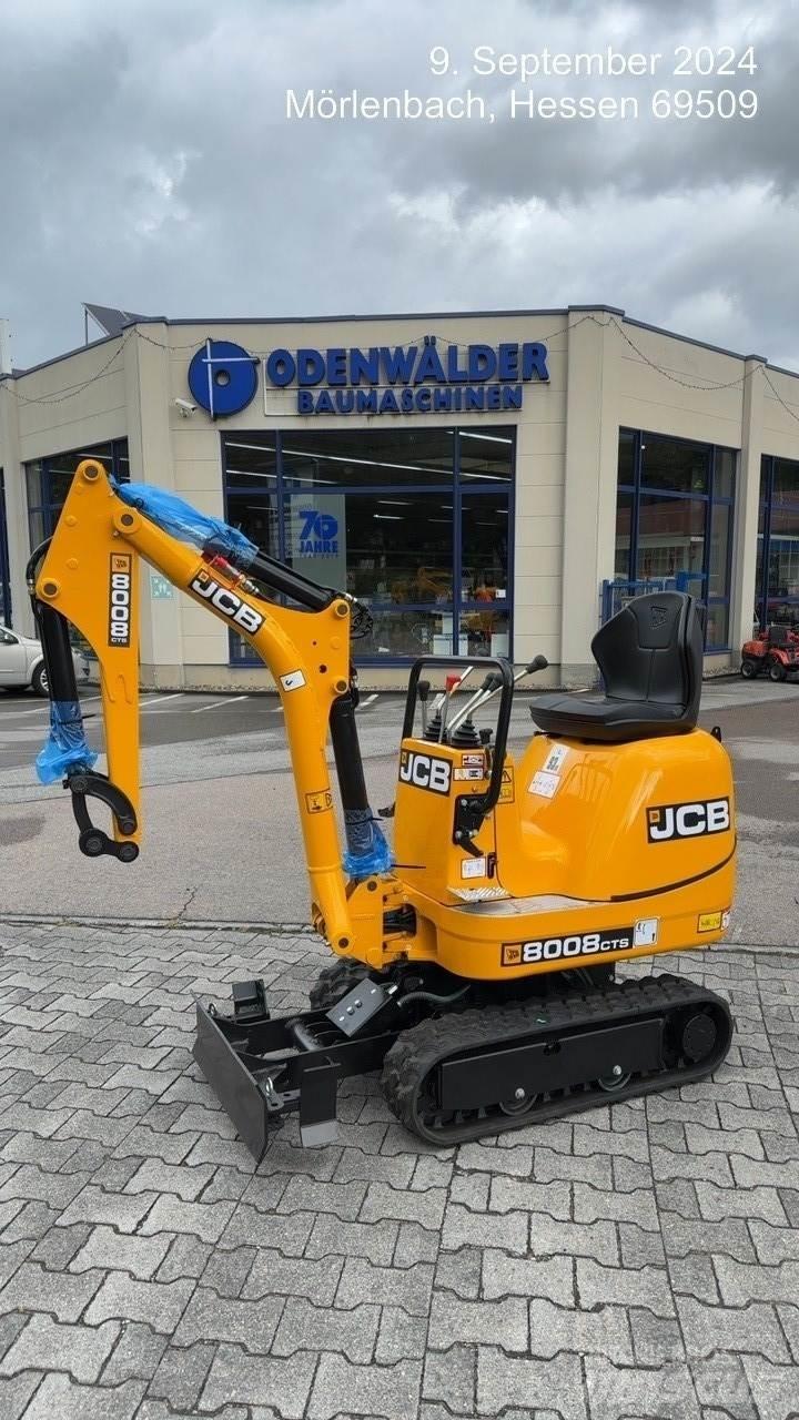 JCB 8008CTS Mini rýpadlá < 7t