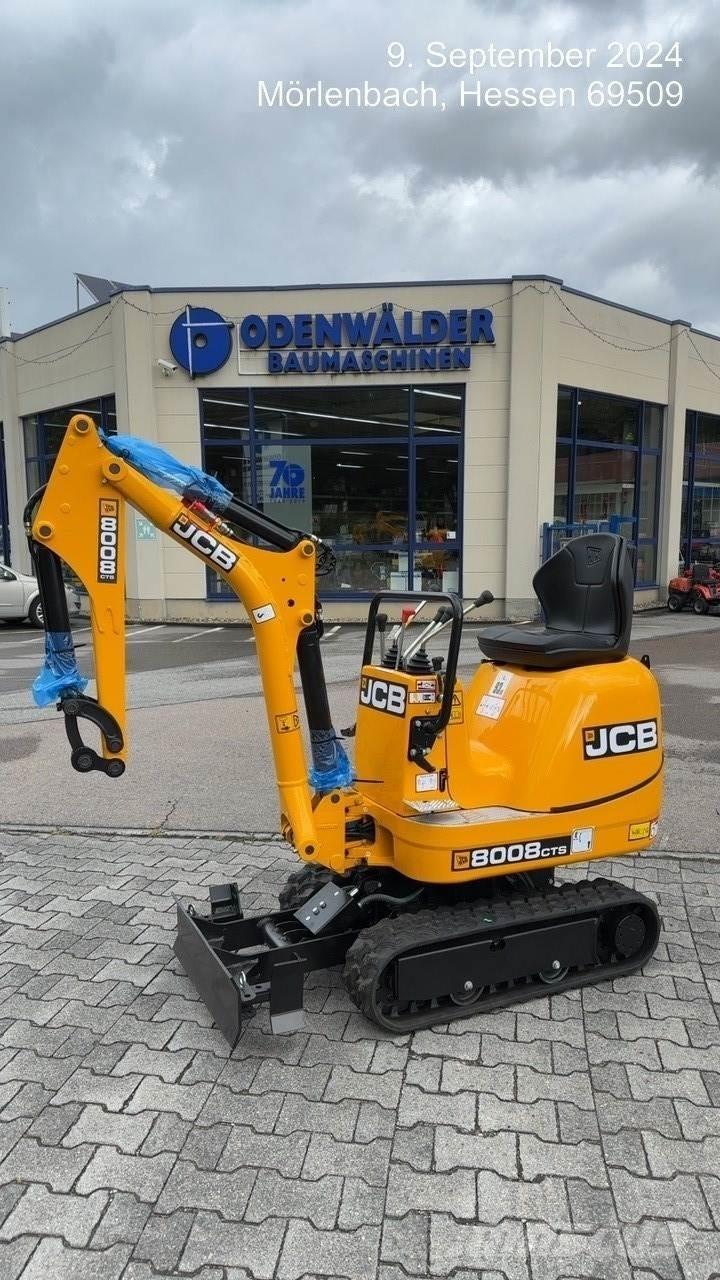 JCB 8008CTS Mini rýpadlá < 7t