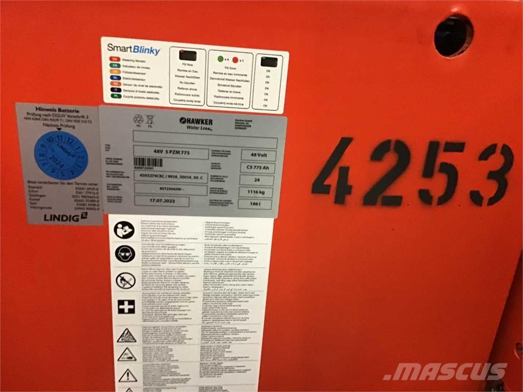 Linde EG16H Akumulátorové vozíky