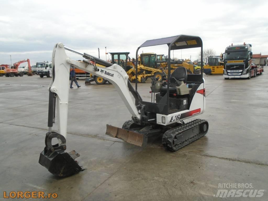 Bobcat E 16 Mini rýpadlá < 7t