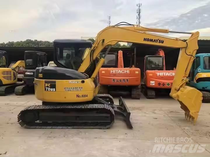 Komatsu PC78US Midi rýpadlá 7 t - 12 t