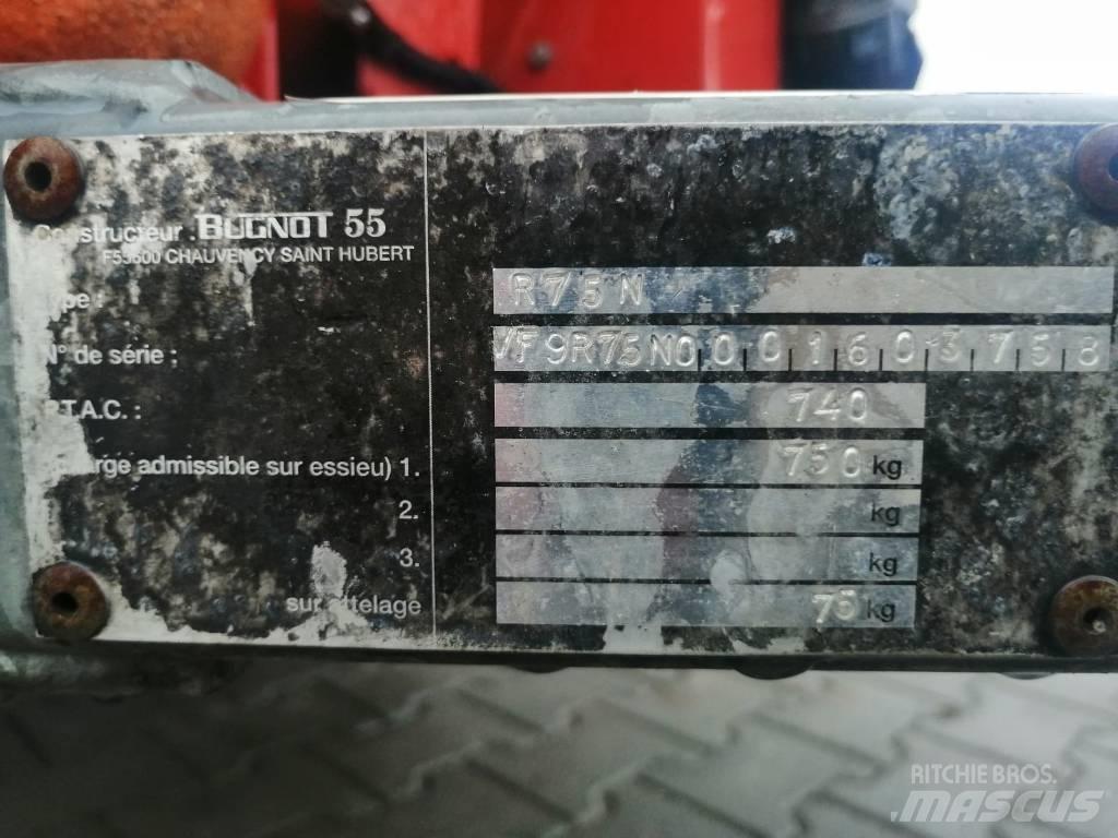 Bugnot BVE55 Stínacie harvestory