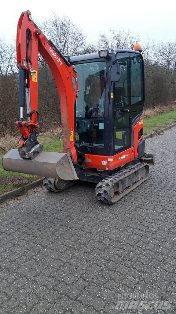 Kubota KX019-4 Mini rýpadlá < 7t
