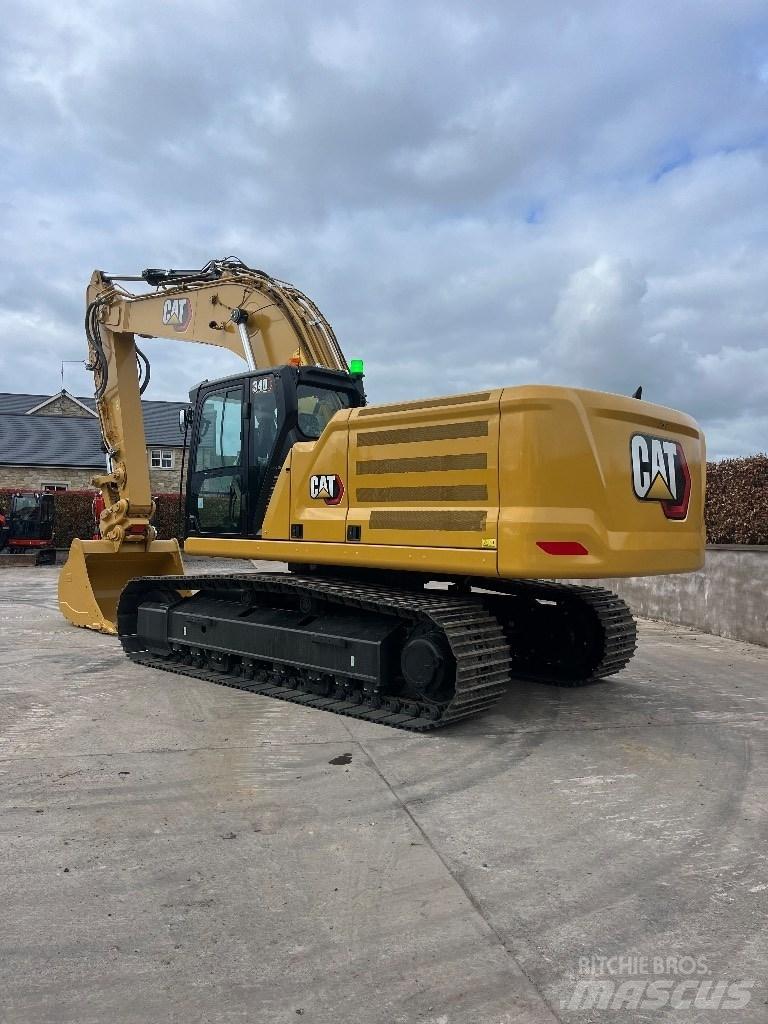 CAT 340 Pásové rýpadlá