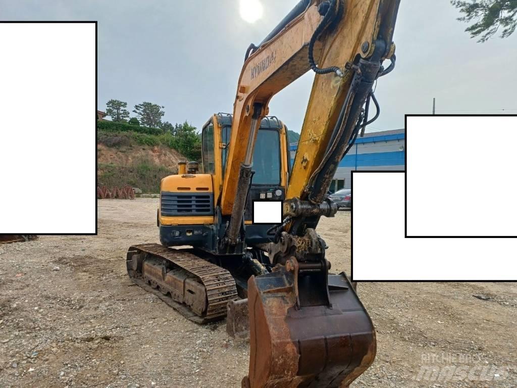 Hyundai Robex 55 Mini rýpadlá < 7t