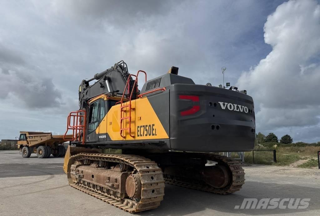 Volvo EC 750 EL Pásové rýpadlá