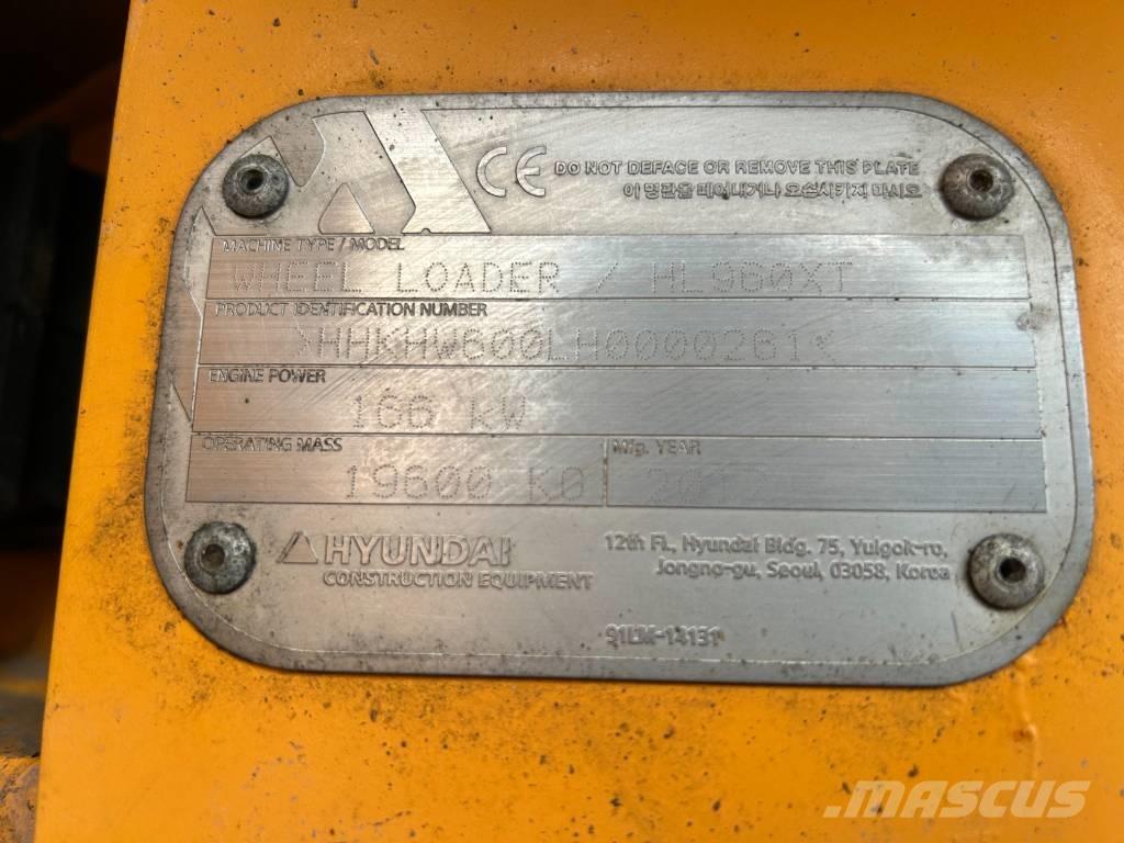 Hyundai HL 960 XT Kolesové nakladače