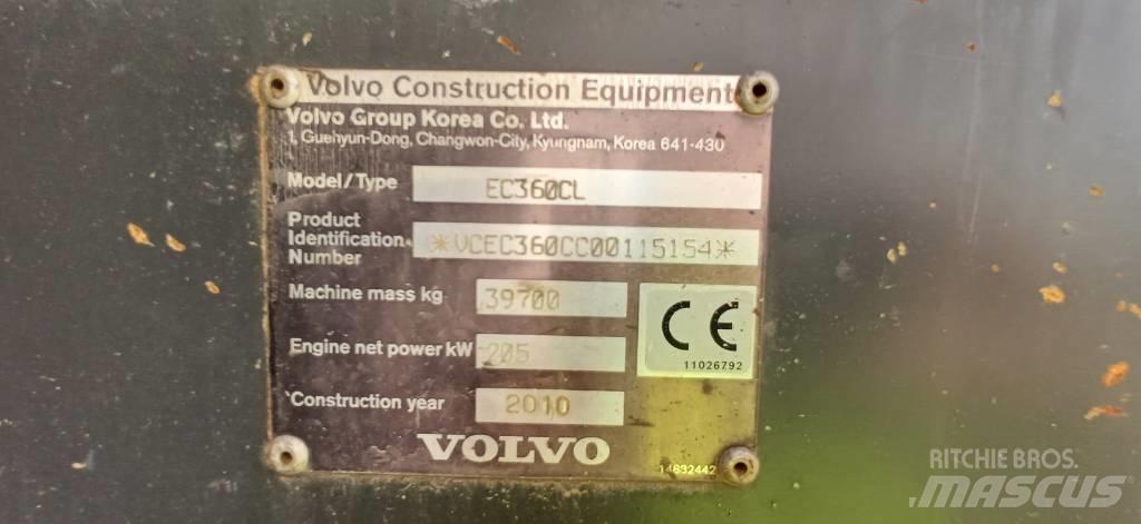 Volvo EC 360 C L Pásové rýpadlá