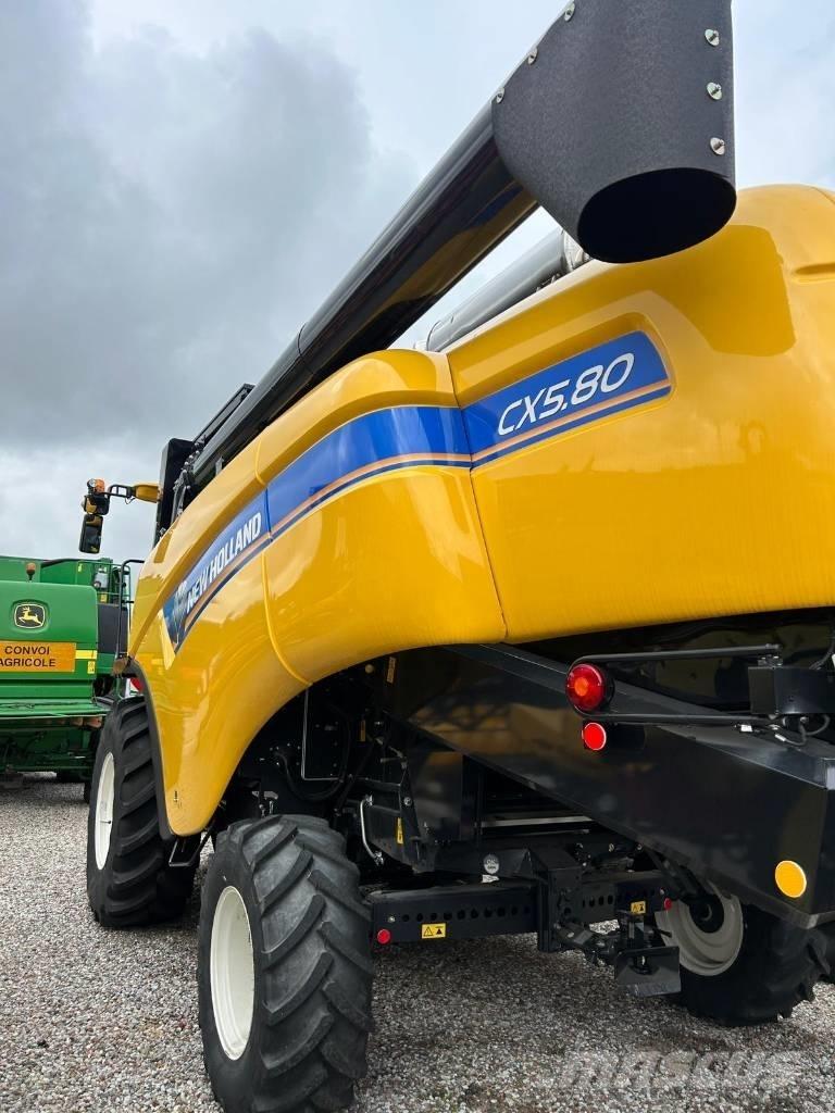 New Holland CX 5.80 Kombinované zberacie stroje
