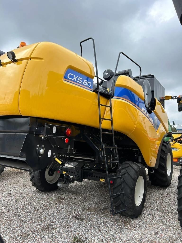 New Holland CX 5.80 Kombinované zberacie stroje