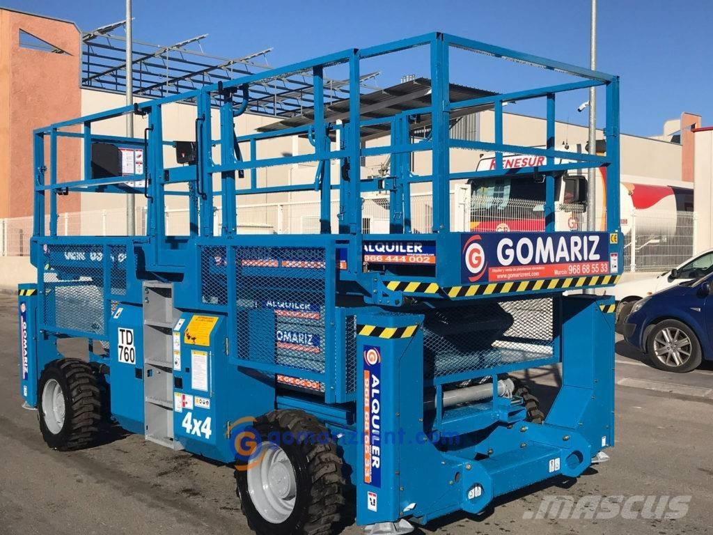 Genie GS 3384 RT Nožnicové zdvíhacie plošiny