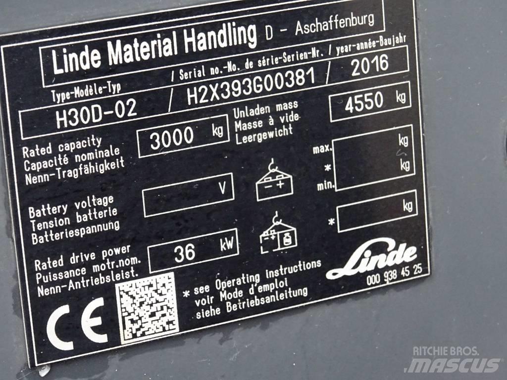 Linde H30D-02 Dieselové vozíky