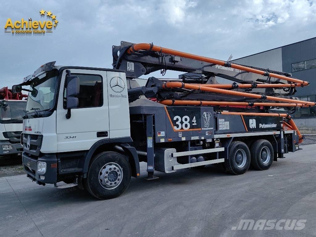 Putzmeister M 38 Z Nákladné autá s čerpadlami betónu
