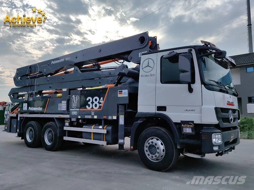 Putzmeister M 38 Z Nákladné autá s čerpadlami betónu