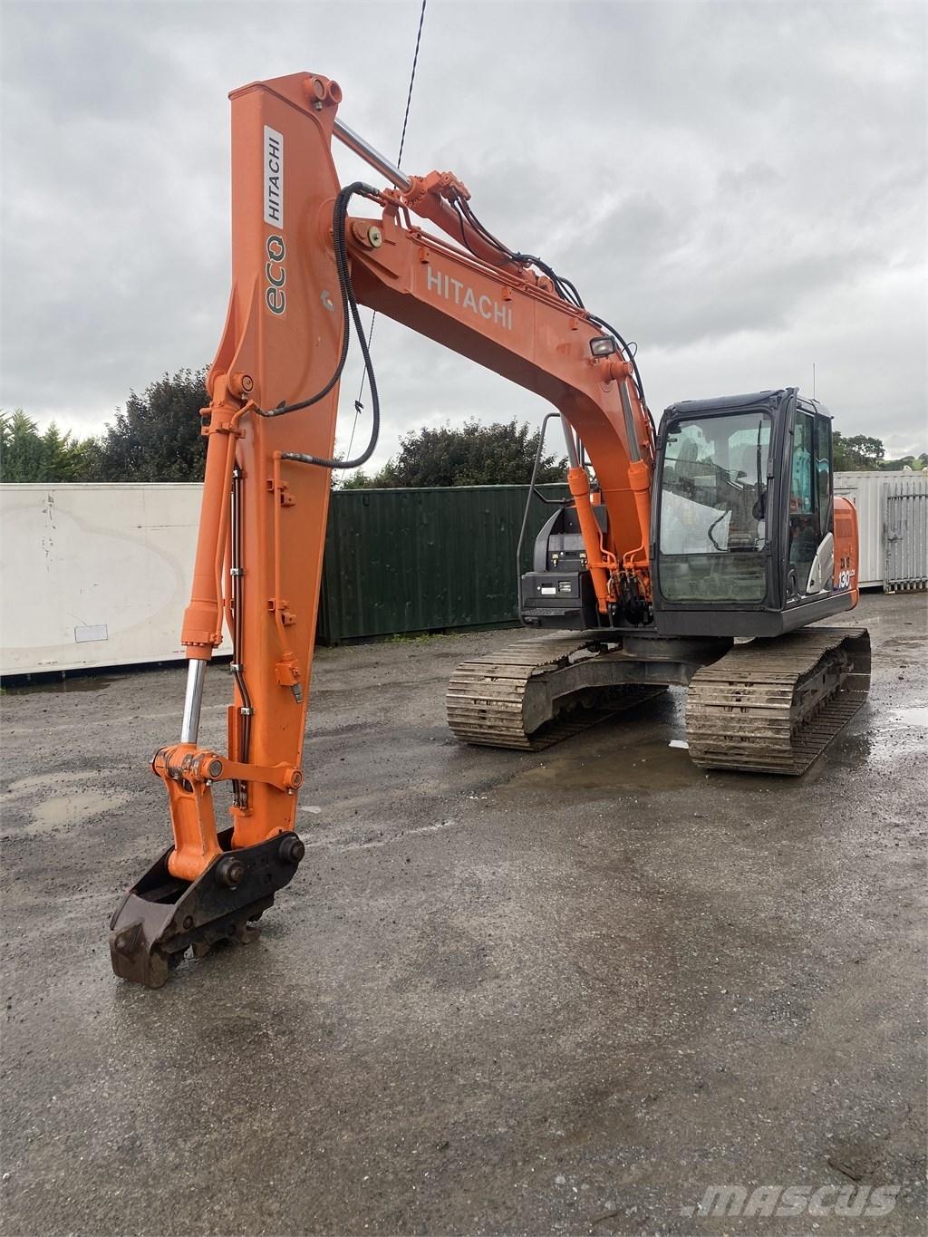 Hitachi 130-6 Pásové rýpadlá