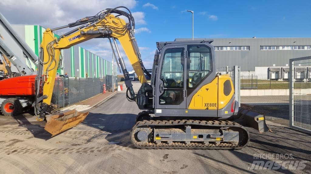XCMG XE 80 E Midi rýpadlá 7 t - 12 t