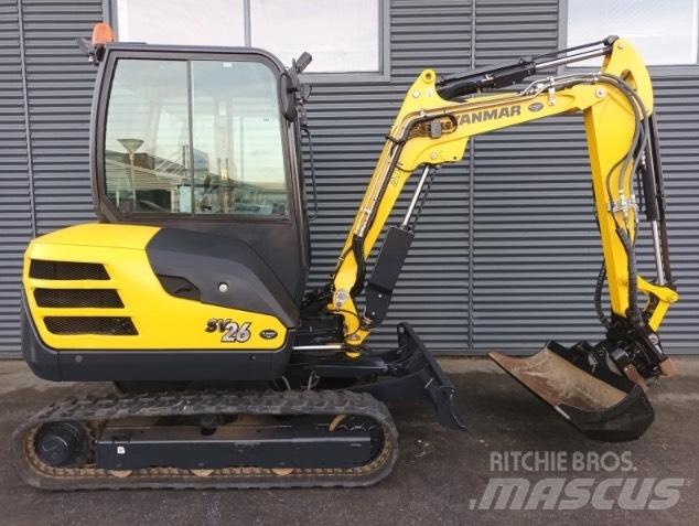 Yanmar SV 26 Mini rýpadlá < 7t