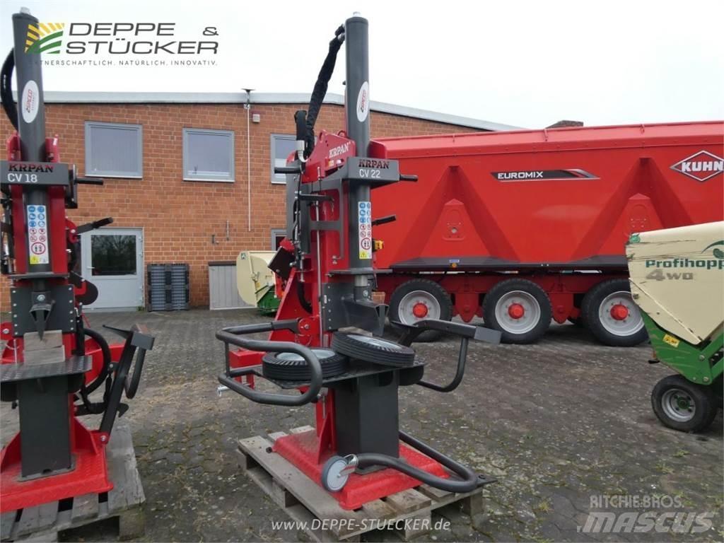 Krpan CV 22 E PRO Sekačky a rezačky dreva