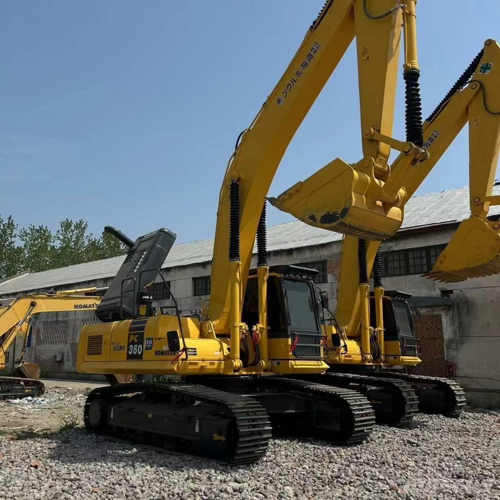 Komatsu 360 Pásové rýpadlá