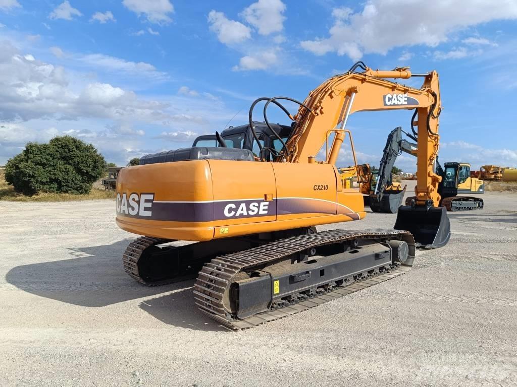 CASE CX 210 Pásové rýpadlá