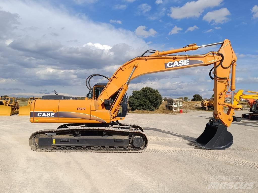 CASE CX 210 Pásové rýpadlá
