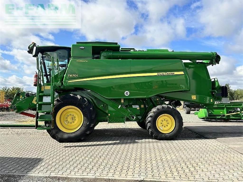 John Deere t670 hm Kombinované zberacie stroje