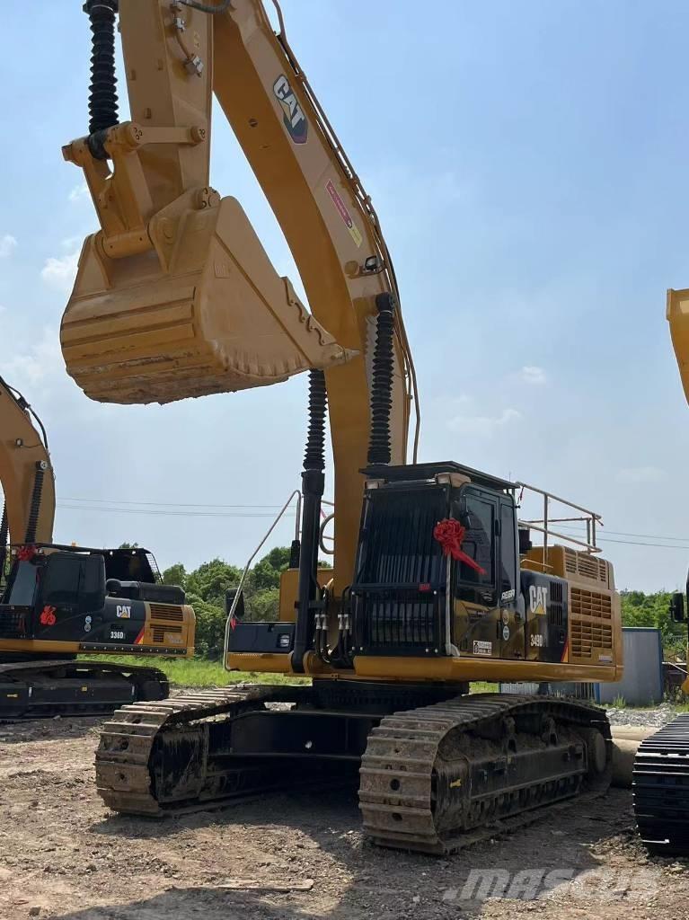 CAT 349D Pásové rýpadlá