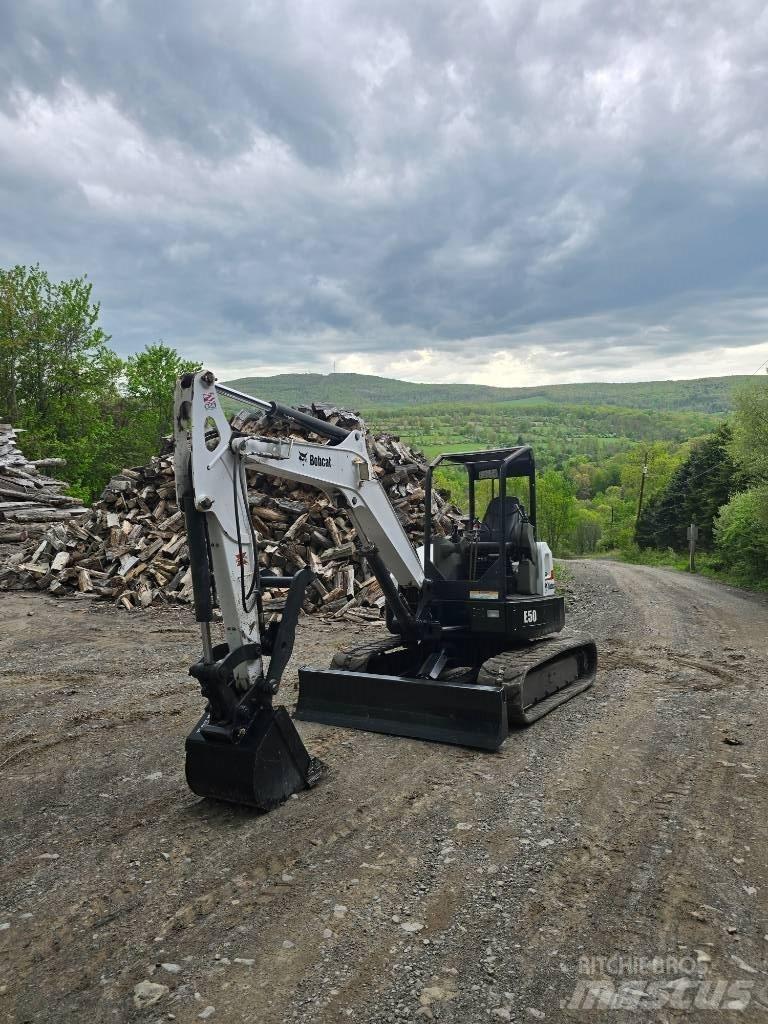 Bobcat E 50 Mini rýpadlá < 7t