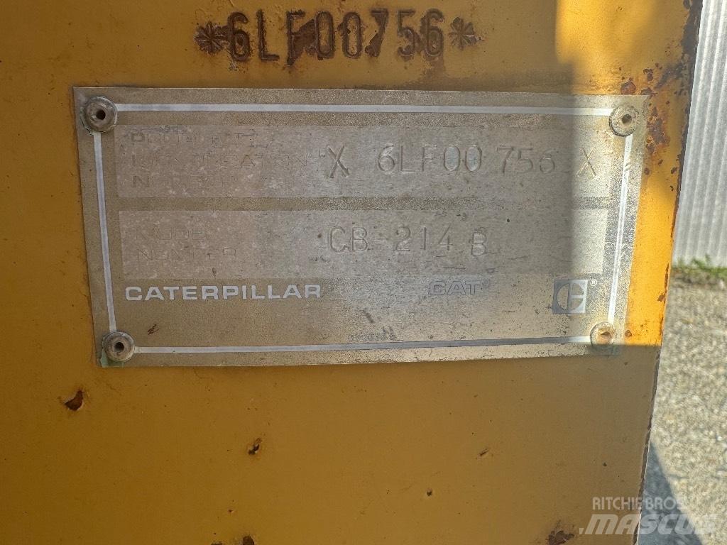 CAT CB 214 B Pôdne kompaktory