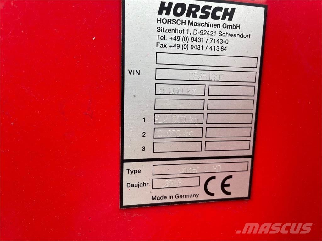 Horsch Joker 5 HD Tanierové brány