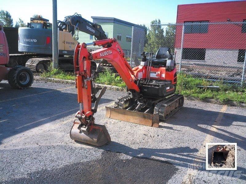 Kubota U 17 Mini rýpadlá < 7t