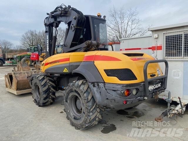 Mecalac 12 M TX Kolesové rýpadlá