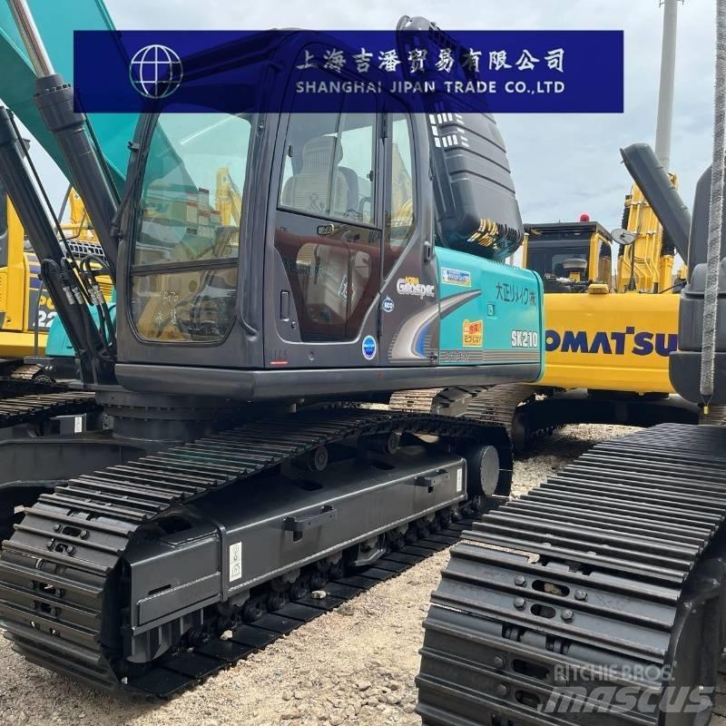 Kobelco SK 210 Pásové rýpadlá