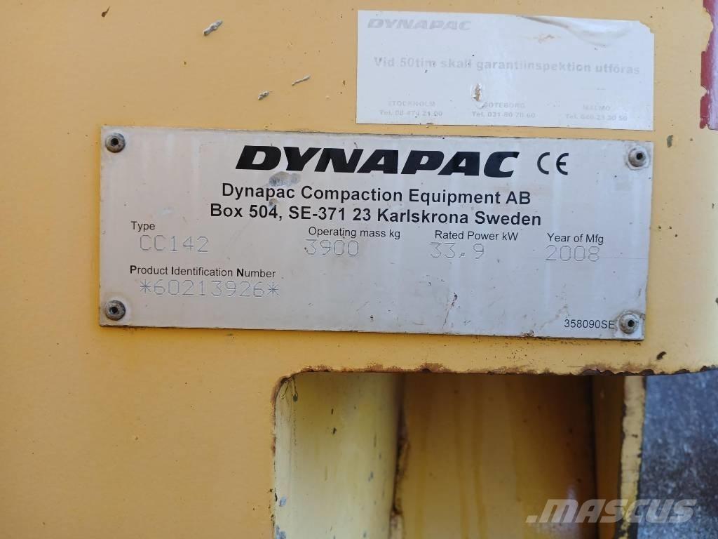 Dynapac CC142, Vält Tandemové valce