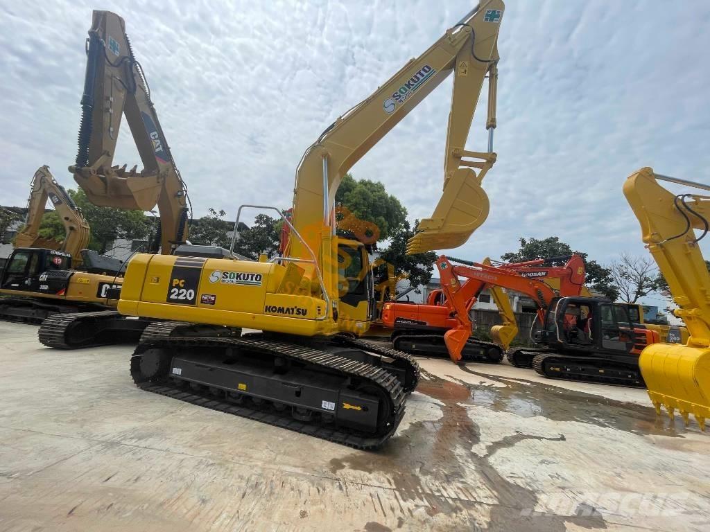 Komatsu PC 220-7 Pásové rýpadlá