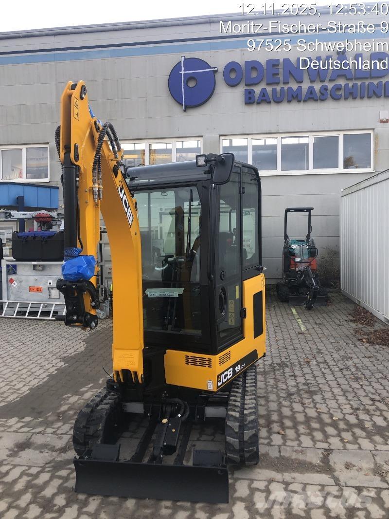 JCB 19C-1 Mini rýpadlá < 7t