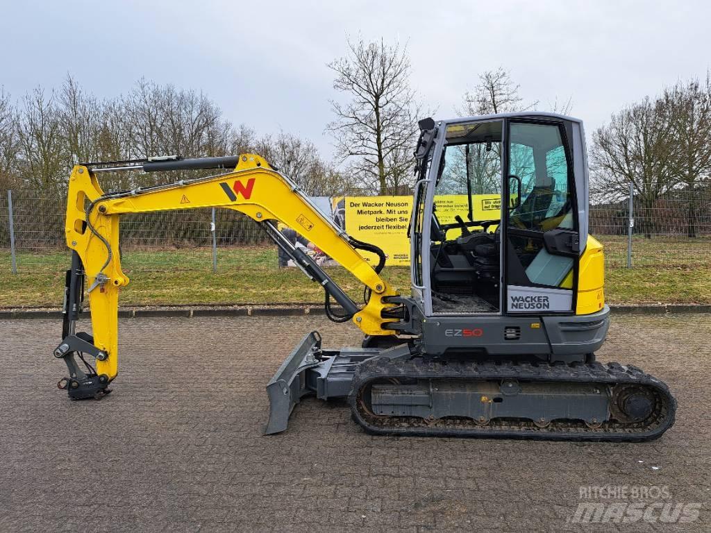 Wacker Neuson EZ50 Pásové rýpadlá