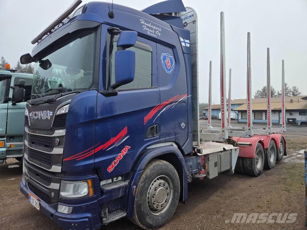 Scania R730 Nákladné vozidlá na prepravu dreva
