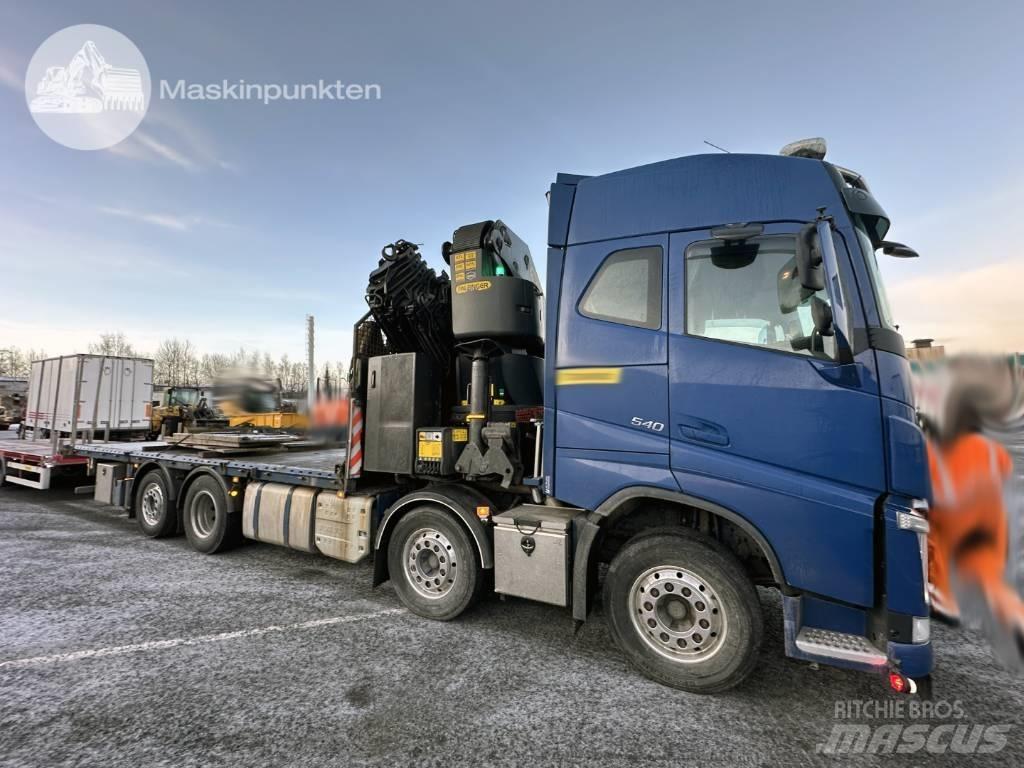 Volvo FH 540 Autožeriavy, hydraulické ruky