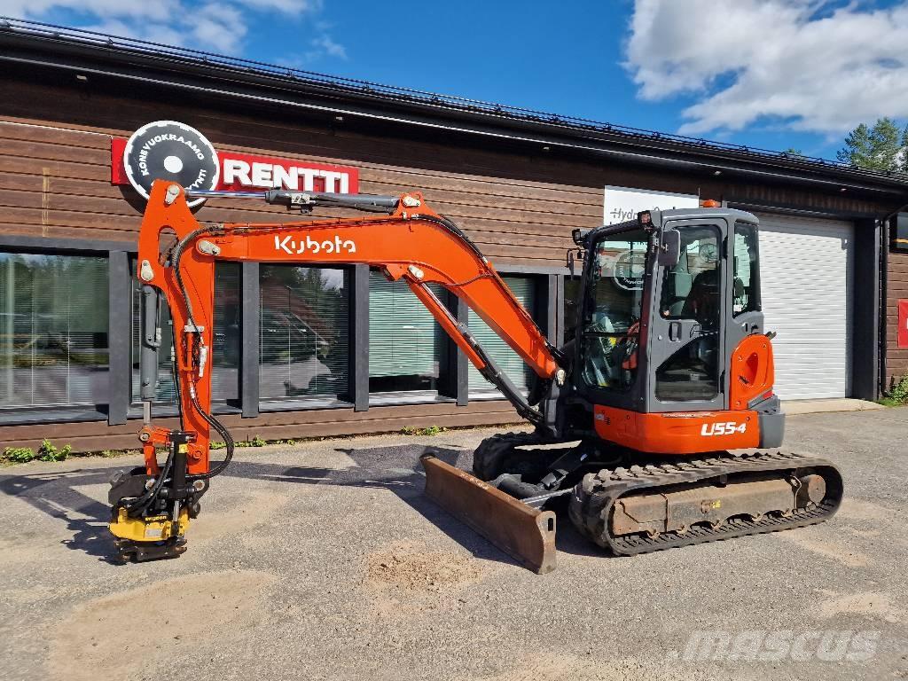 Kubota U 55-4 Mini rýpadlá < 7t