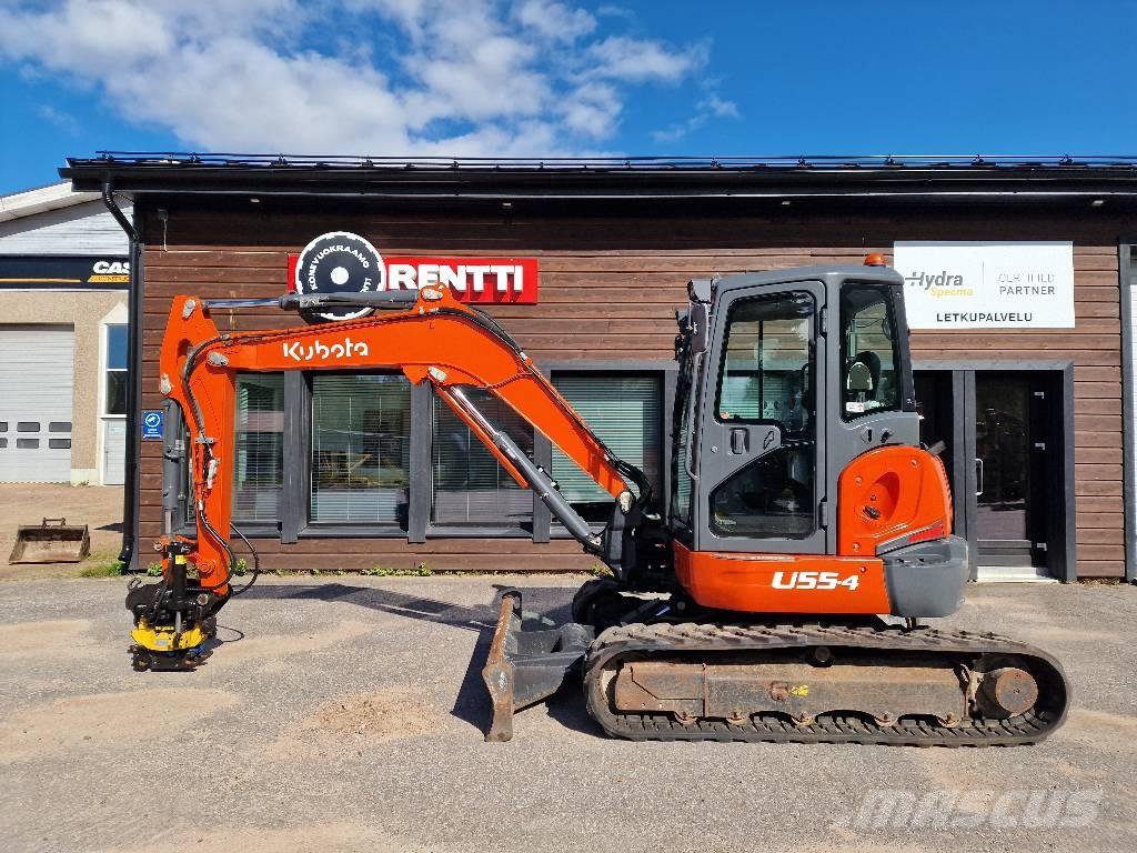 Kubota U 55-4 Mini rýpadlá < 7t