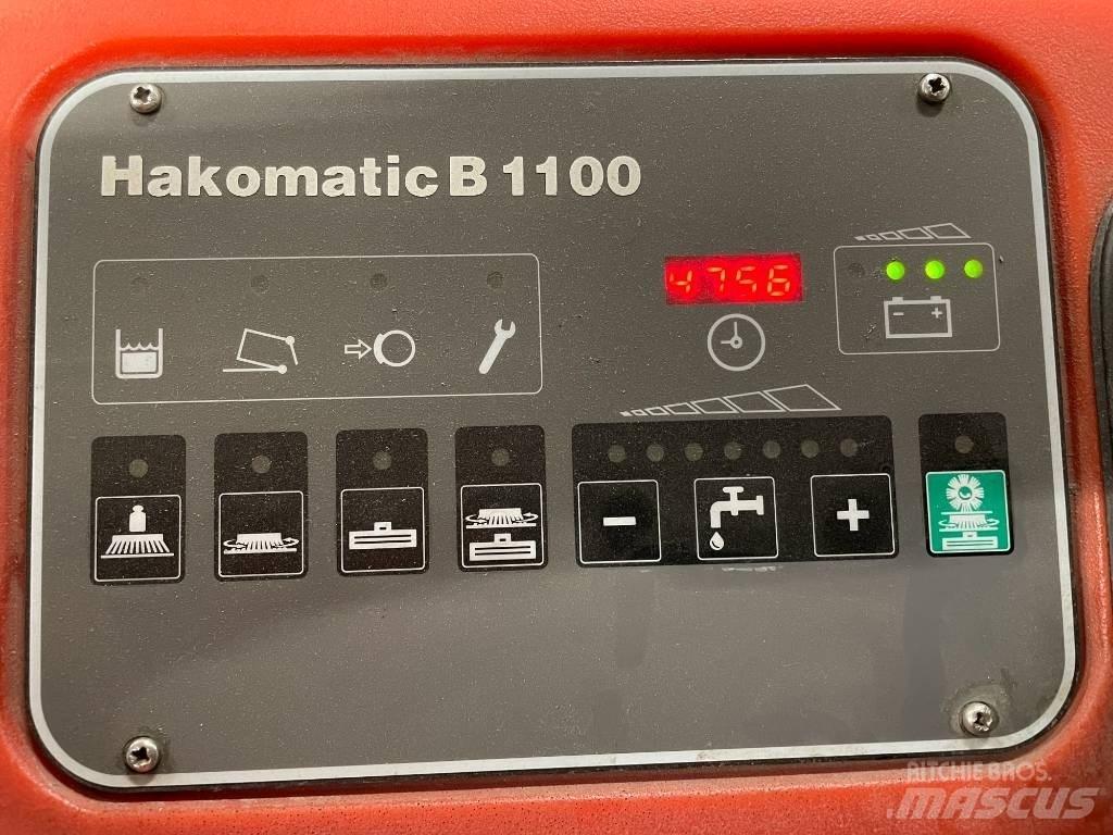 Hako B 1100 Kombinované podlahové umývacie stroje