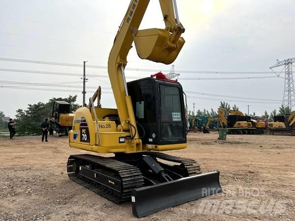 Komatsu PC 70 Pásové rýpadlá