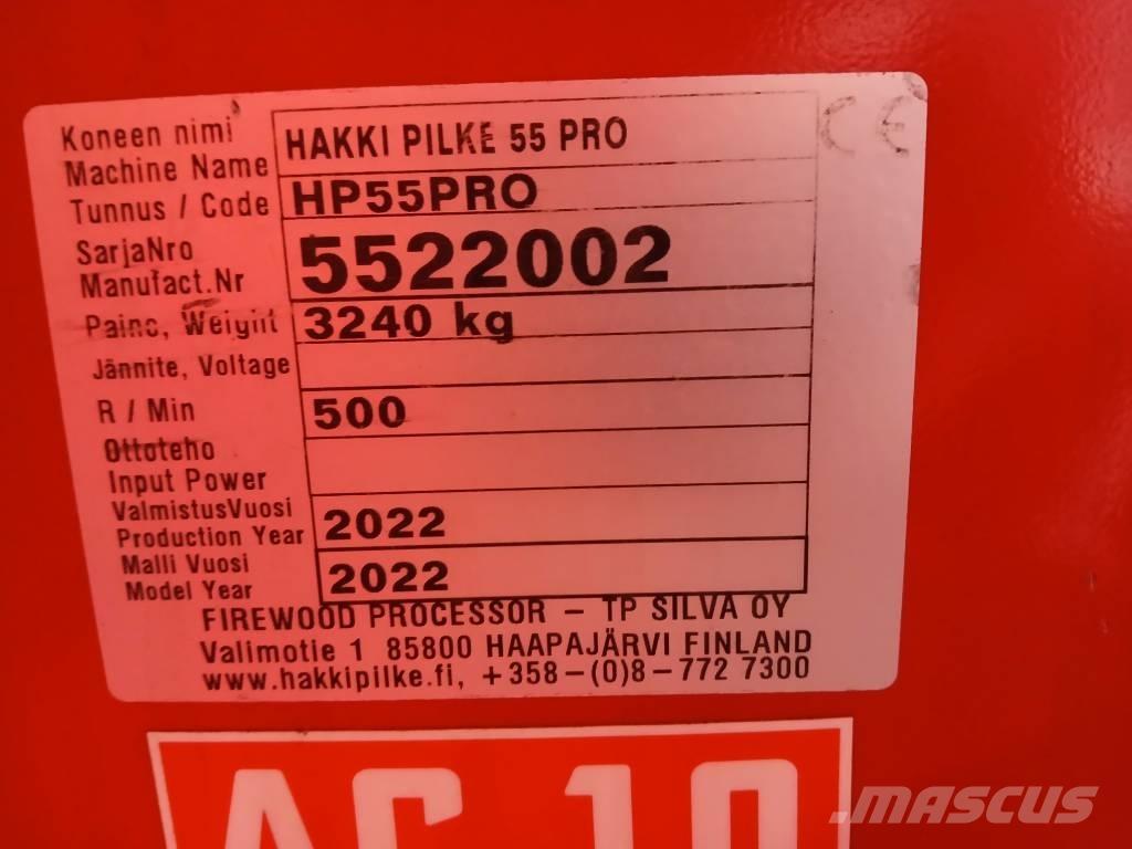 Hakki Pilke 55 Pro Sekačky a rezačky dreva