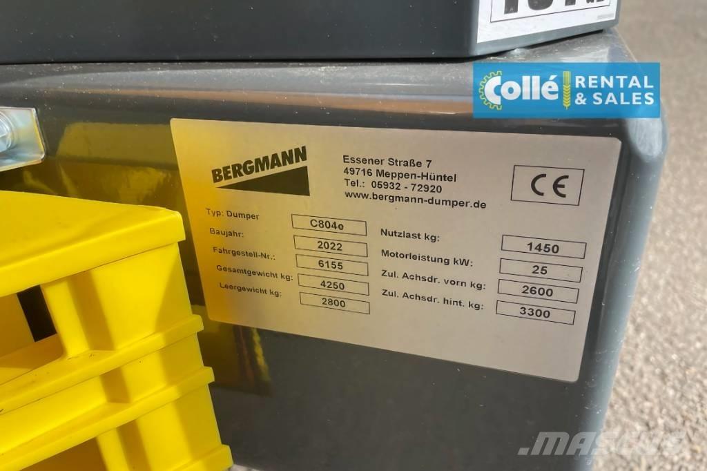 Bergmann C804e | 2022 Stavebné sklápače