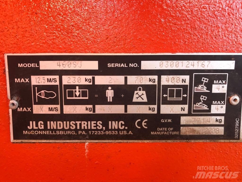 JLG 460 SJ Teleskopické plošiny