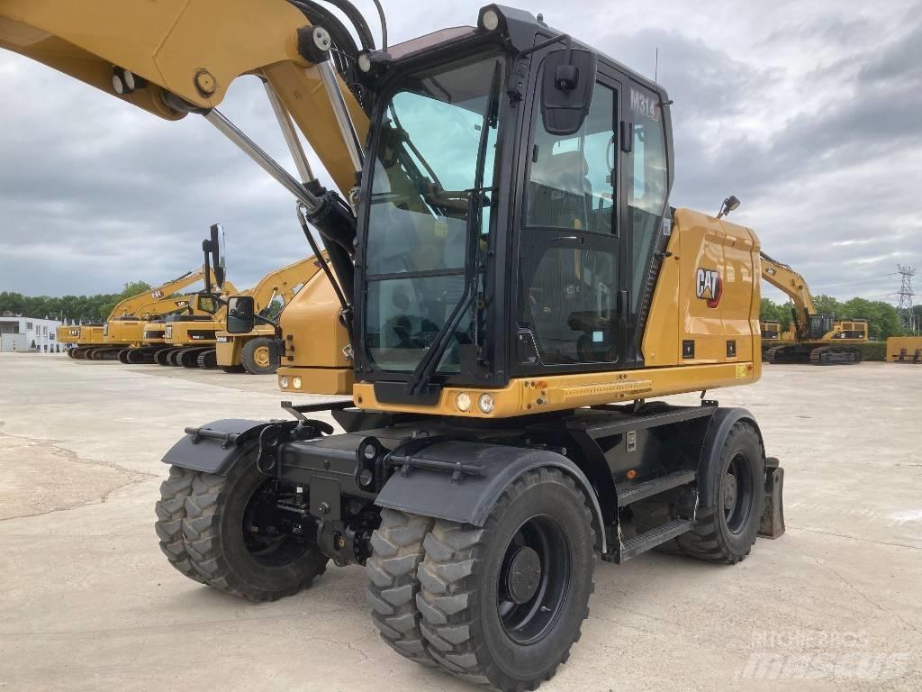 CAT M314 Kolesové rýpadlá